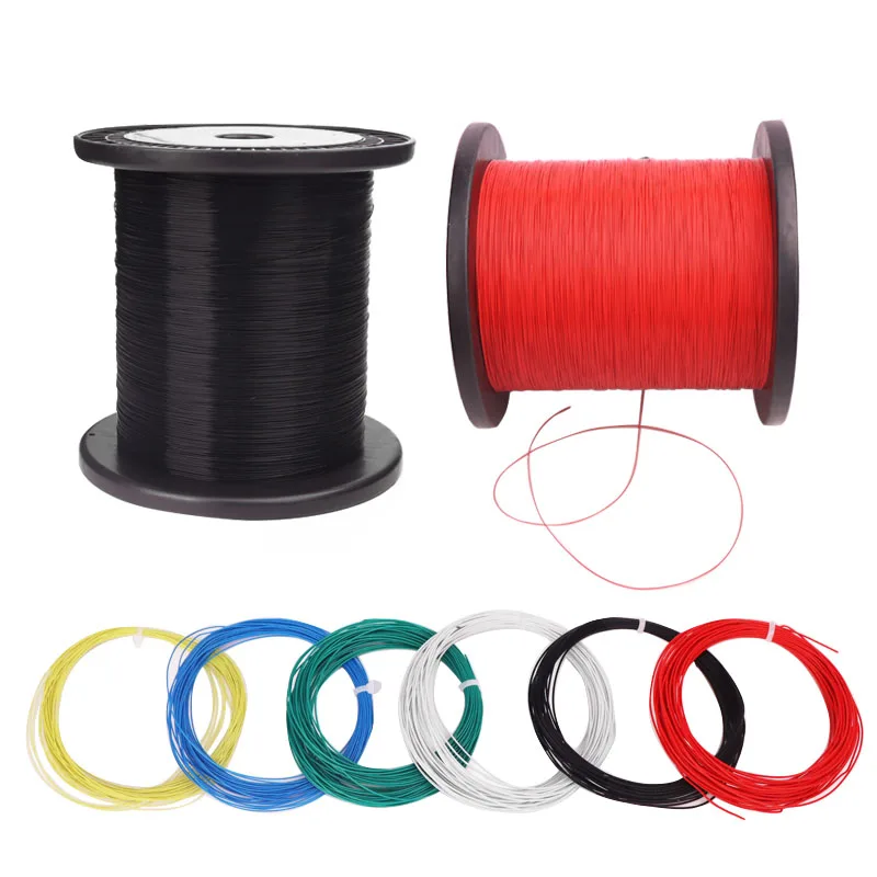 26/28/30/32/34/36/40AWG PTFE Plastic Ultra Fine Micro Wires 10/20/50M UL10064 FEP Wire Solder Tinned Copper Cable for Soldering
26/28/30/32/34/36/40AWG PTFE Plastic Ultra Fine Micro Wires 10/20/50M UL10064 FEP Wire Solder Tinned Copper Cable for Soldering