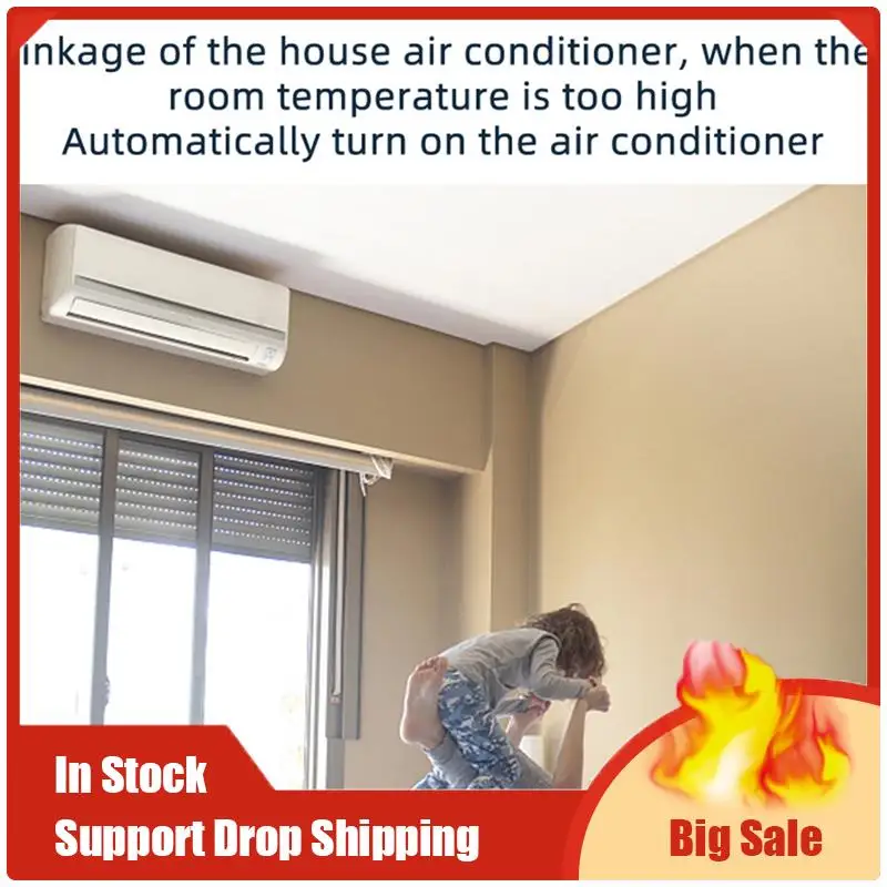 A70U New Tuya Light Sensor Brightness Detector With Temperature Humidity Detection Display Smart Home Security Linkage
A70U New Tuya Light Sensor Brightness Detector With Temperature Humidity Detection Display Smart Home Security Linkage