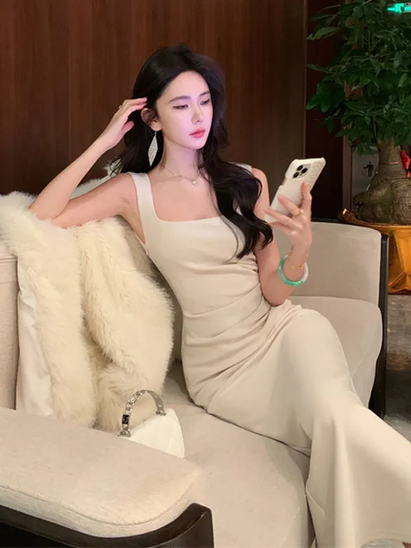 Elegant Simple Fashionable Strapless Slim Fit Long Dress High Waist Polyester Fiber Non-fading City Commute Date Party Travel
Elegant Simple Fashionable Strapless Slim Fit Long Dress High Waist Polyester Fiber Non-fading City Commute Date Party Travel