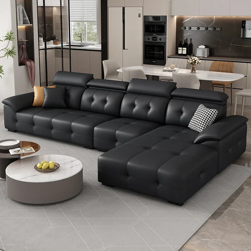 L Shaped Leather Sectional Sofa and Couch For Living Room Italian Oversized Leather Sofa Couches Living Room Furniture
L Shaped Leather Sectional Sofa and Couch For Living Room Italian Oversized Leather Sofa Couches Living Room Furniture