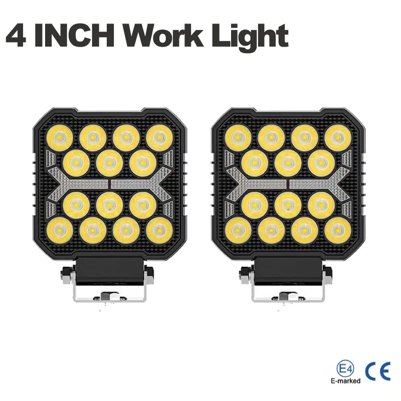 4inch 9-30V LED Work Lights Square Day Running Lights Modified Off-Road Vehicle Spotlights SUV 4X4 Headlights Flash Driving Lamp
4inch 9-30V LED Work Lights Square Day Running Lights Modified Off-Road Vehicle Spotlights SUV 4X4 Headlights Flash Driving Lamp