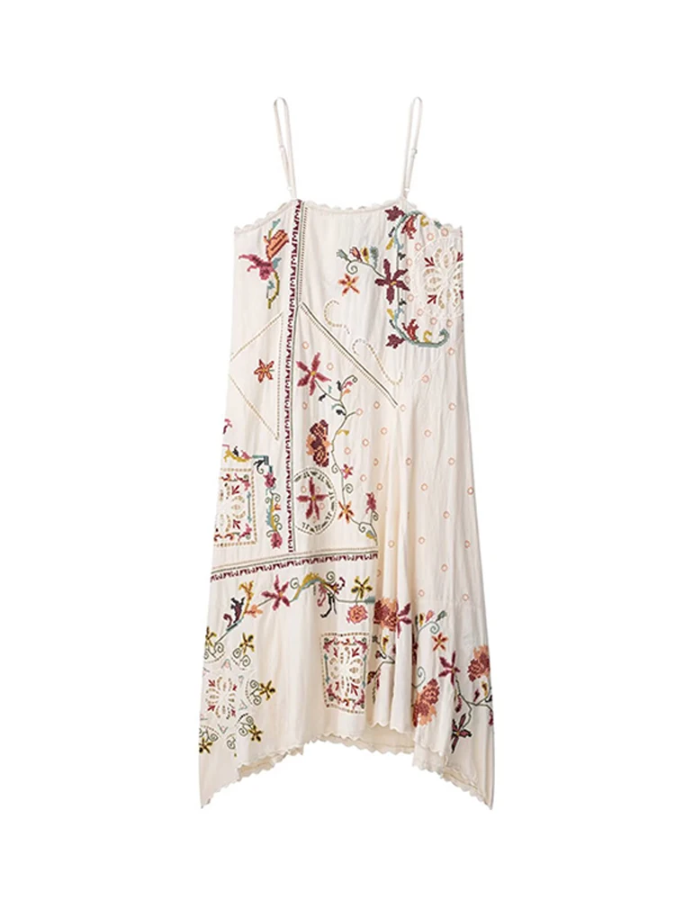 Sexy Embroidery Pleated Sling Mini Dress Women Fashionable Solid Sleeveless High Waist Short Dresses Female Summer Chic Casual
Sexy Embroidery Pleated Sling Mini Dress Women Fashionable Solid Sleeveless High Waist Short Dresses Female Summer Chic Casual