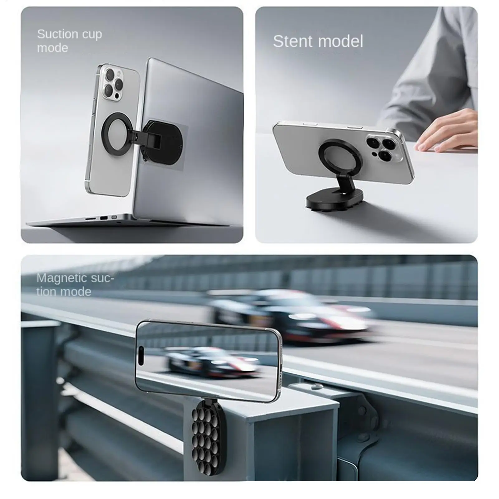 Suction Cup Automobile Navigation Stand Magnetic Phone Mount 360 Degree Adjustable Car Phone Holder Mount For Home Travel Gym
Suction Cup Automobile Navigation Stand Magnetic Phone Mount 360 Degree Adjustable Car Phone Holder Mount For Home Travel Gym