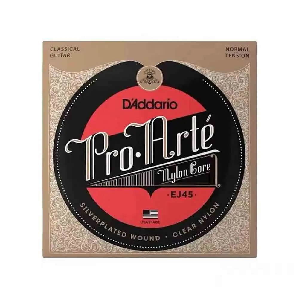 Classical guitar strings EJ45 guitar strings EJ46 nylon strings A set of six classical instrument accessories
Classical guitar strings EJ45 guitar strings EJ46 nylon strings A set of six classical instrument accessories