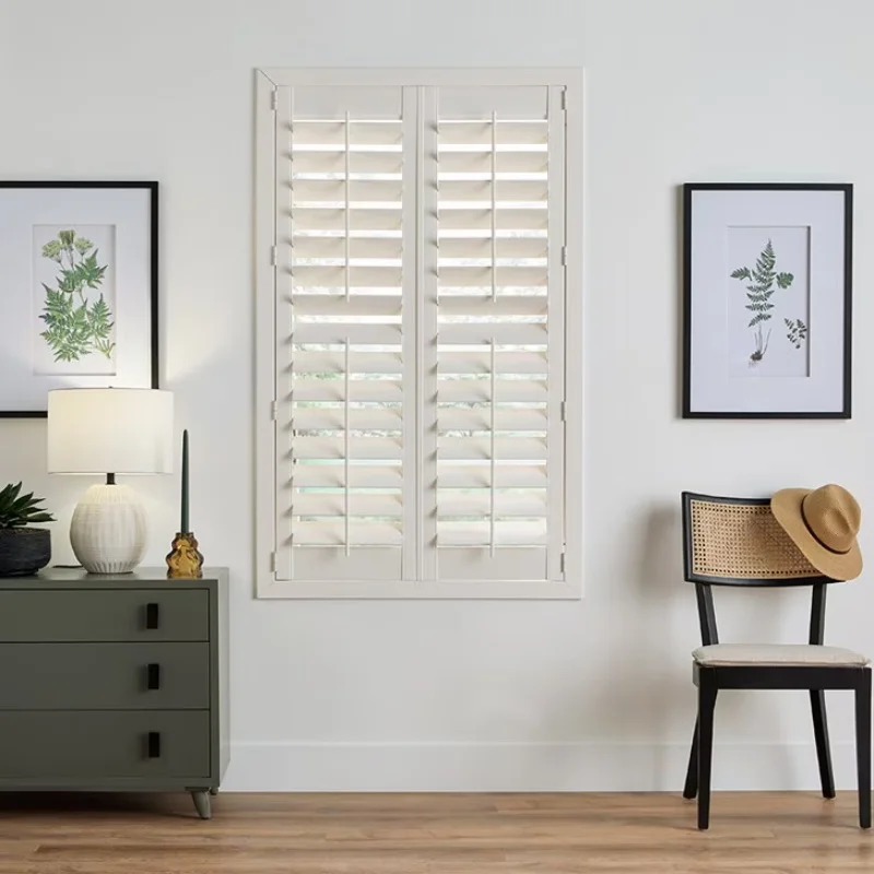 Factory Modern Design Durable Eco-Friendly Wooden Louver Plantation Shutters for Kitchen Living Room Bathroom
Factory Modern Design Durable Eco-Friendly Wooden Louver Plantation Shutters for Kitchen Living Room Bathroom