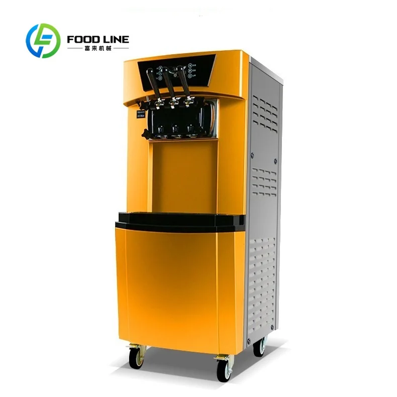 Customized Fully Automatic 20~28L/h Removable With Pulley Commercial Soft Serve Ice Cream Maker Price Ice Cream Making Machine
Customized Fully Automatic 20~28L/h Removable With Pulley Commercial Soft Serve Ice Cream Maker Price Ice Cream Making Machine