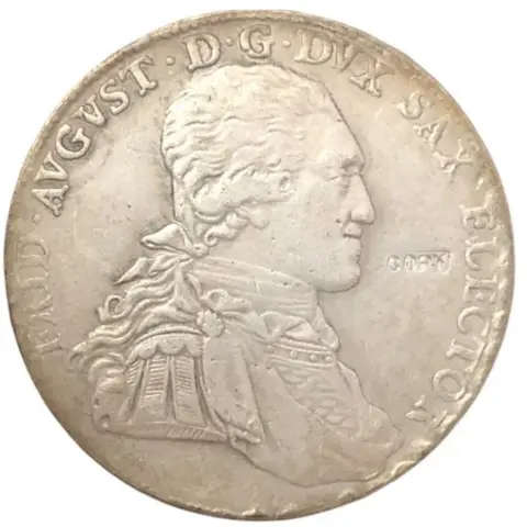 1793 IEC Thaler Duitse staten Saksen muntkopie