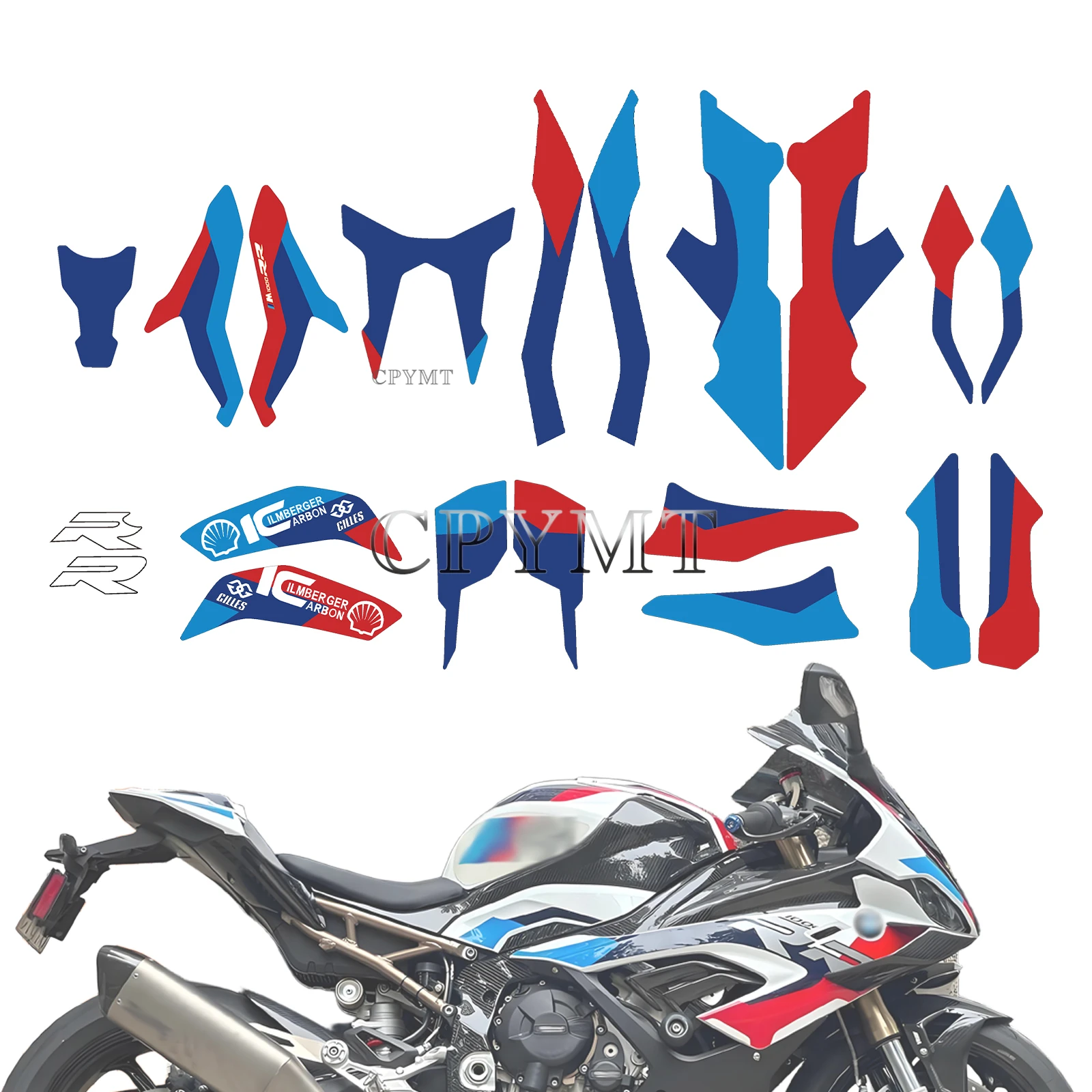 Fit For BMW M1000RR S1000RR 2019 2020 2021 2022 2023 Motorcycle Body Stickers Protector Decals
Fit For BMW M1000RR S1000RR 2019 2020 2021 2022 2023 Motorcycle Body Stickers Protector Decals