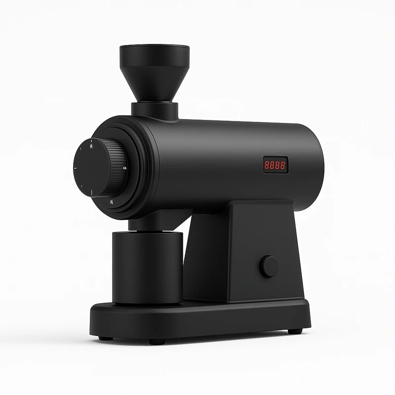 CAFOVO 64P Electric Variable Speed Coffee Grinder 64mm Flat Burr 600-1500 RPM Adjustable Anti-Static Coffee Grinding Maker
CAFOVO 64P Electric Variable Speed Coffee Grinder 64mm Flat Burr 600-1500 RPM Adjustable Anti-Static Coffee Grinding Maker