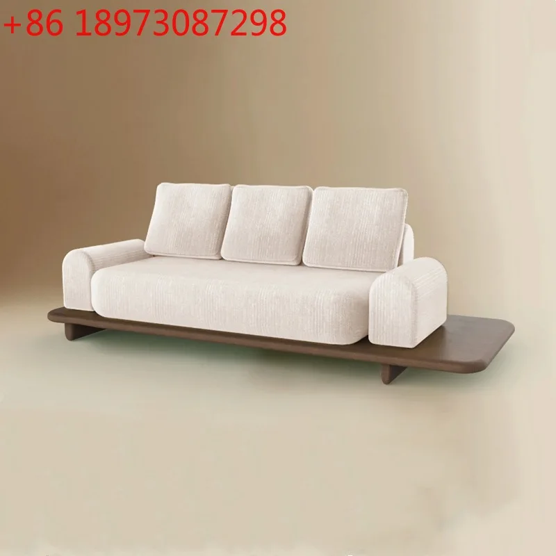 Скандинавский простой атмосферный диван из ткани из цельного дерева ваби-саби, мебель для гостиной в японском стиле, кровати и клуба завтрака
Скандинавский простой атмосферный диван из ткани из цельного дерева ваби-саби, мебель для гостиной в японском стиле, кровати и клуба завтрака