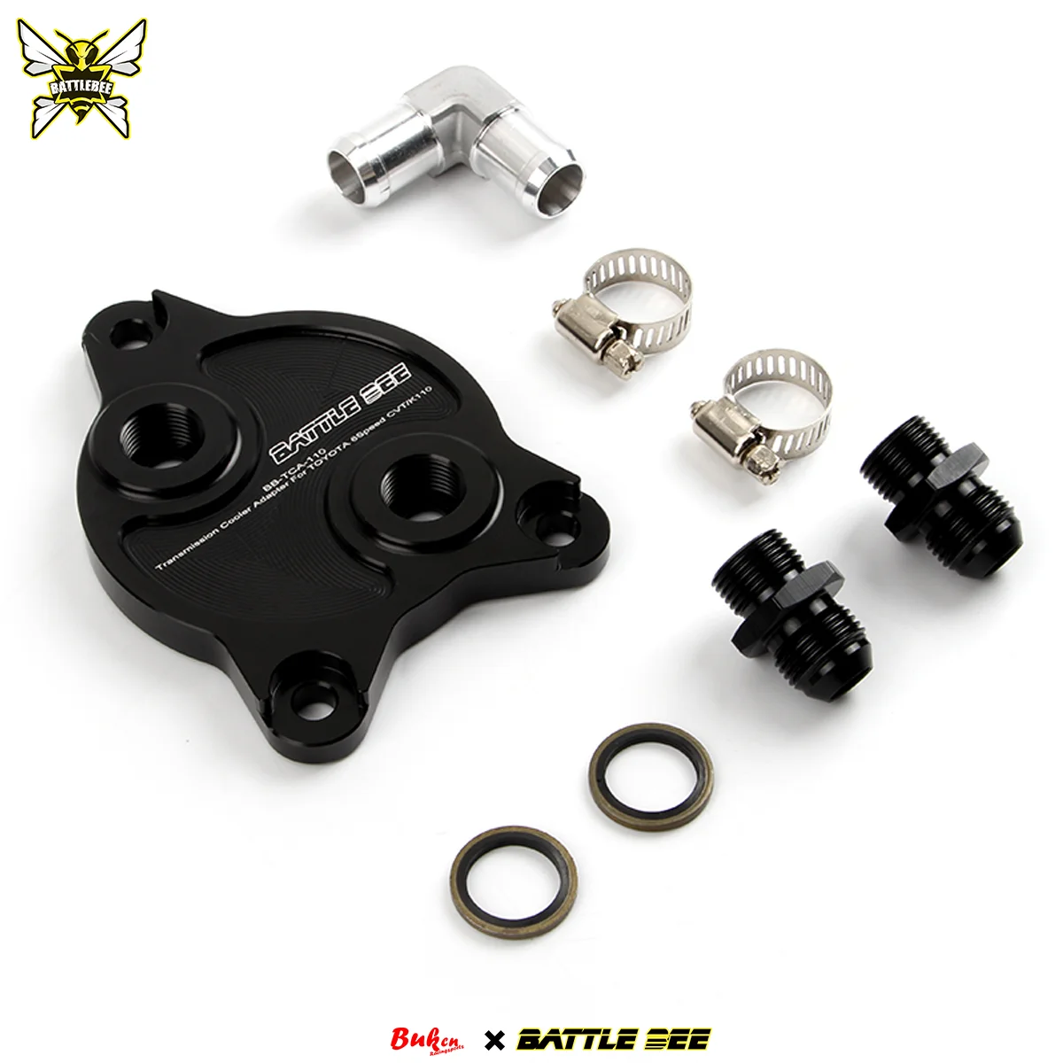 6 Speed CVT Gear Box Transmission Oil Cooler Adapter Base Plate Sandwich For TOYOTA Yaris K110/K310 Cooling System BB-TCA-110 by
6 Speed CVT Gear Box Transmission Oil Cooler Adapter Base Plate Sandwich For TOYOTA Yaris K110/K310 Cooling System BB-TCA-110 by