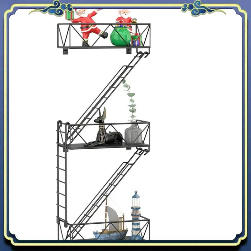 Новейшие настенные стеллажи Fire Escape, настенные крепления, полки, настенный дисплей, стеллажи для хранения искусств, лестничные стеллажи
Новейшие настенные стеллажи Fire Escape, настенные крепления, полки, настенный дисплей, стеллажи для хранения искусств, лестничные стеллажи