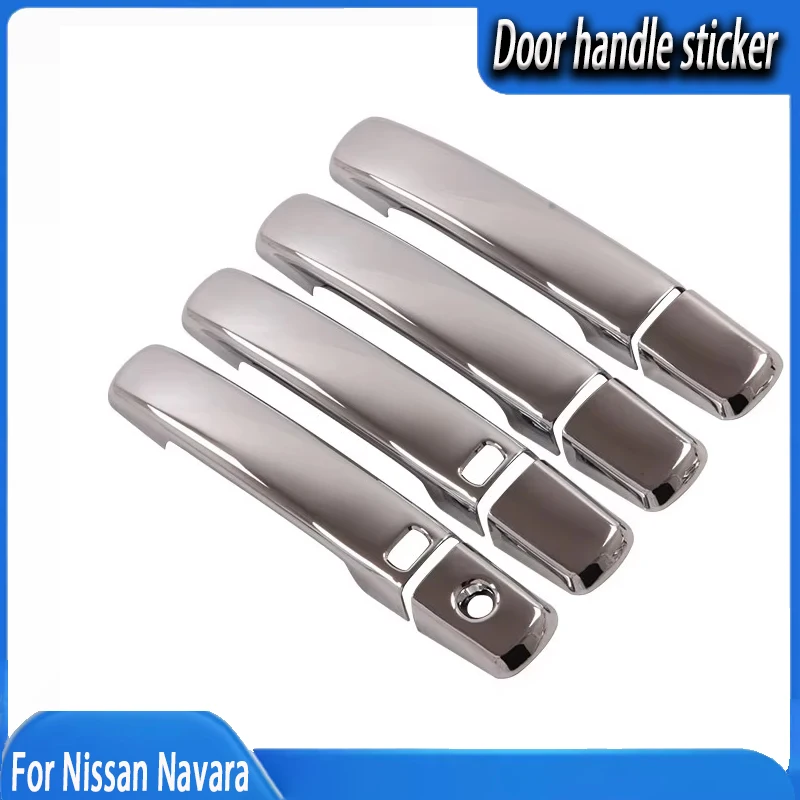 Styling Accessories For Nissan Navara Frontier 2005-2013 Glossy Black Chrome Car Door Handle Cover Stickers
Styling Accessories For Nissan Navara Frontier 2005-2013 Glossy Black Chrome Car Door Handle Cover Stickers