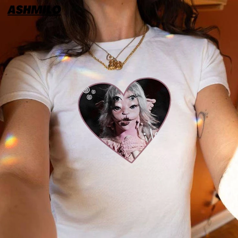 Colletion Collettrici Prints Women's Crop T-shirts Casual Fashion Harajuku T-Shirt Vintage Streetwear Summer Fans Gift Tops
Colletion Collettrici Prints Women's Crop T-shirts Casual Fashion Harajuku T-Shirt Vintage Streetwear Summer Fans Gift Tops