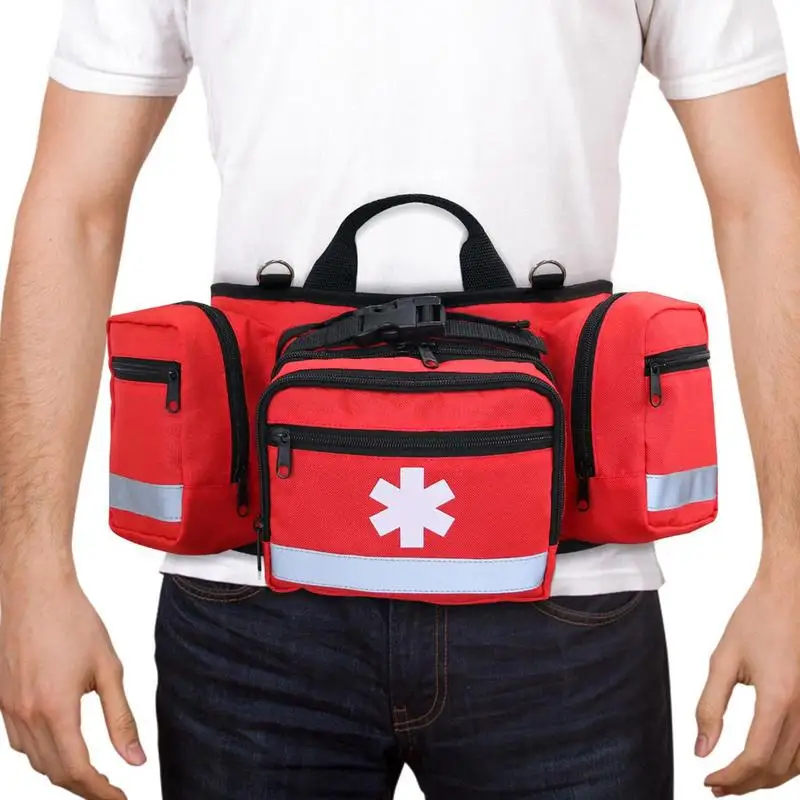 Outdoor First Aid Kit Bag With Adjustable Waist Belt And Reflective Strips Emergency First Aid Supplies Storage Bag
Outdoor First Aid Kit Bag With Adjustable Waist Belt And Reflective Strips Emergency First Aid Supplies Storage Bag