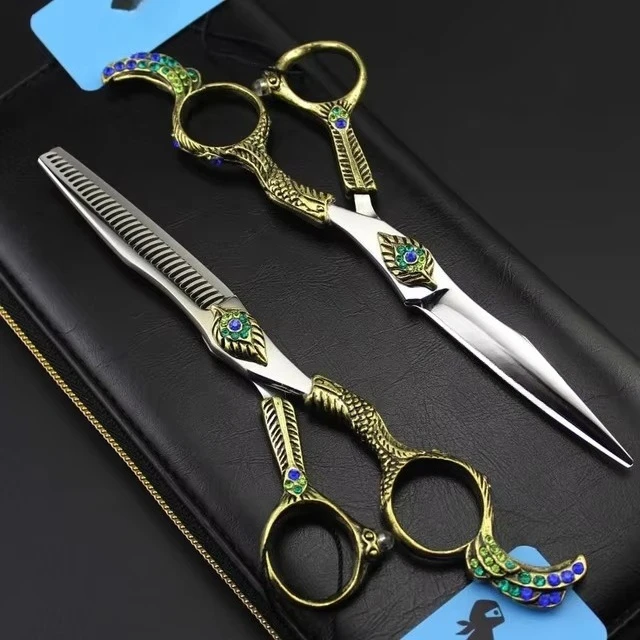 6.0 Inch TB Various Styles Profissional Hairdressing Scissors Hair Cutting Scissors Barber High Quality Easy to Cut
6.0 Inch TB Various Styles Profissional Hairdressing Scissors Hair Cutting Scissors Barber High Quality Easy to Cut