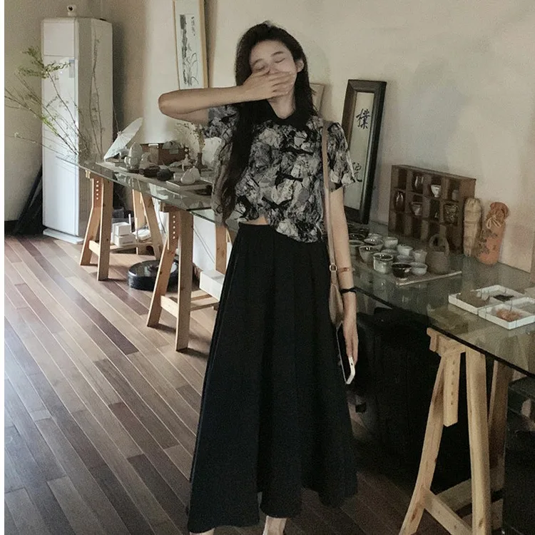 New Chinese Style Short Sleeve Shirt Women Summer Vintage Design Shoulder Baring Chiffon Top Dyed Shirt Floral Pattern Button
New Chinese Style Short Sleeve Shirt Women Summer Vintage Design Shoulder Baring Chiffon Top Dyed Shirt Floral Pattern Button