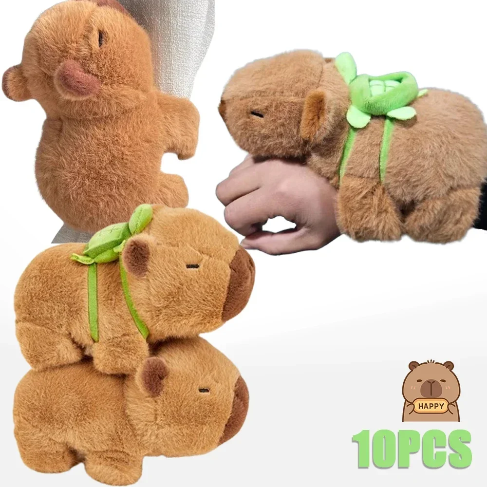 Rytanda capibara Clap Circle Toys Slap Snap Wrap Wristband bracciale Capybara peluche Hand Ring Fun Pop Circles
Rytanda capibara Clap Circle Toys Slap Snap Wrap Wristband bracciale Capybara peluche Hand Ring Fun Pop Circles