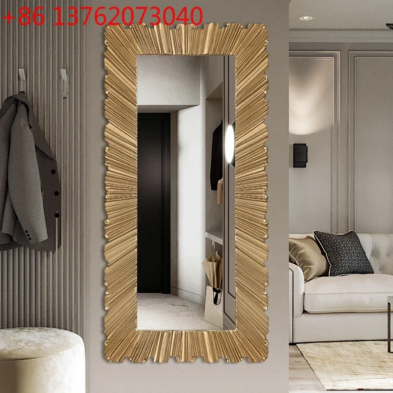 Full-Length Mirror European Style Stand-Alone Tall Floor-Mounted Mirror for Home Decor
Full-Length Mirror European Style Stand-Alone Tall Floor-Mounted Mirror for Home Decor