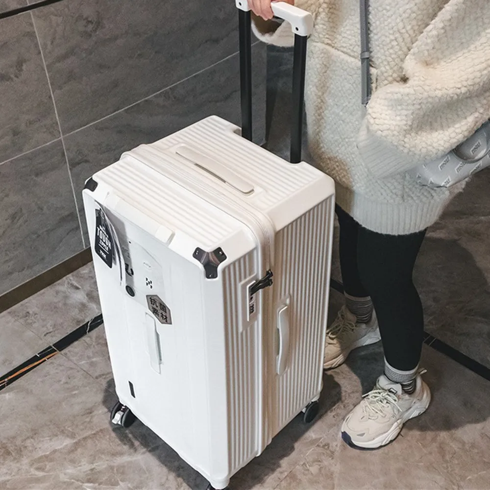 Large Capacity 26 Inch Luggage Travel Trolley Case Suitcase Bag Storage Box Baggage Brake Mute Universal Wheel Customs Lock Bags
Large Capacity 26 Inch Luggage Travel Trolley Case Suitcase Bag Storage Box Baggage Brake Mute Universal Wheel Customs Lock Bags