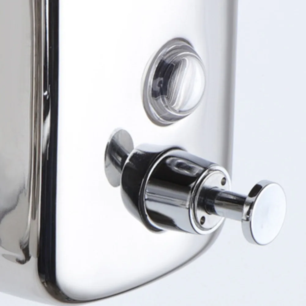 Stainless Steel Soap Dispenser 800ml Capacity Silver Hand Soap Dispenser Wall Mount Manual Pump Manual Soap Dispenser
Stainless Steel Soap Dispenser 800ml Capacity Silver Hand Soap Dispenser Wall Mount Manual Pump Manual Soap Dispenser