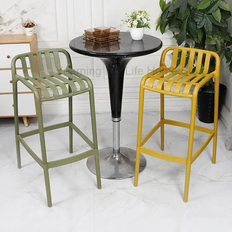 Nordic Design Restaurant High Bar Chair Fashion Minimalist Bar Chair Designer Lightweight Outdoor Sillas Salon Furniture
Nordic Design Restaurant High Bar Chair Fashion Minimalist Bar Chair Designer Lightweight Outdoor Sillas Salon Furniture