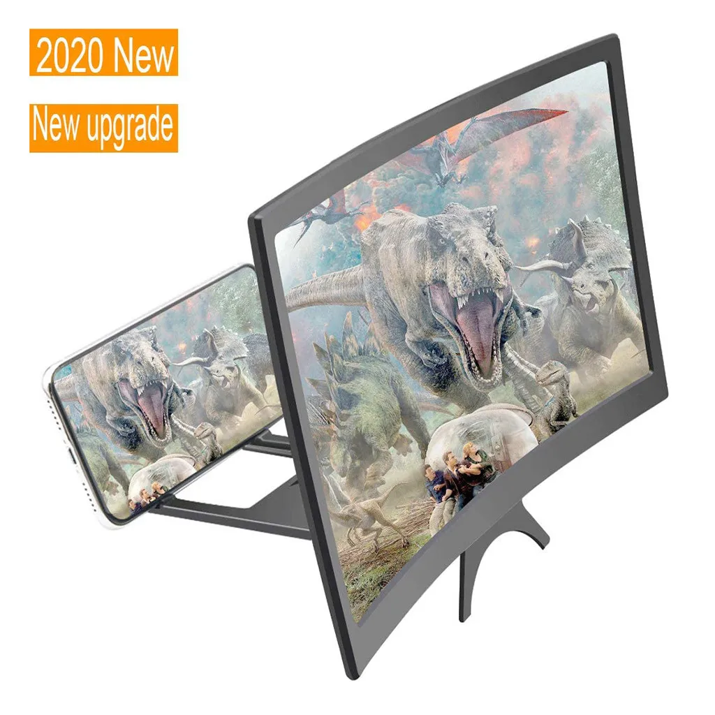 3d Hd 12-дюймовая лупа для экрана телефона с изогнутым экраном, подставка для усилителя видео в кино, портативный держатель для смартфона с большим экраном
3d Hd 12-дюймовая лупа для экрана телефона с изогнутым экраном, подставка для усилителя видео в кино, портативный держатель для смартфона с большим экраном