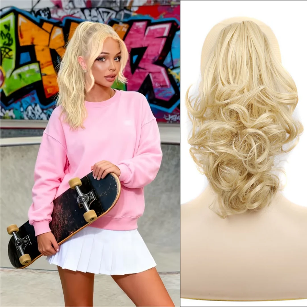 Women's Synthetic Wavy Claw Clip Ponytail Extension, Perfect for Holiday Events & Cosplay Looks
Women's Synthetic Wavy Claw Clip Ponytail Extension, Perfect for Holiday Events & Cosplay Looks