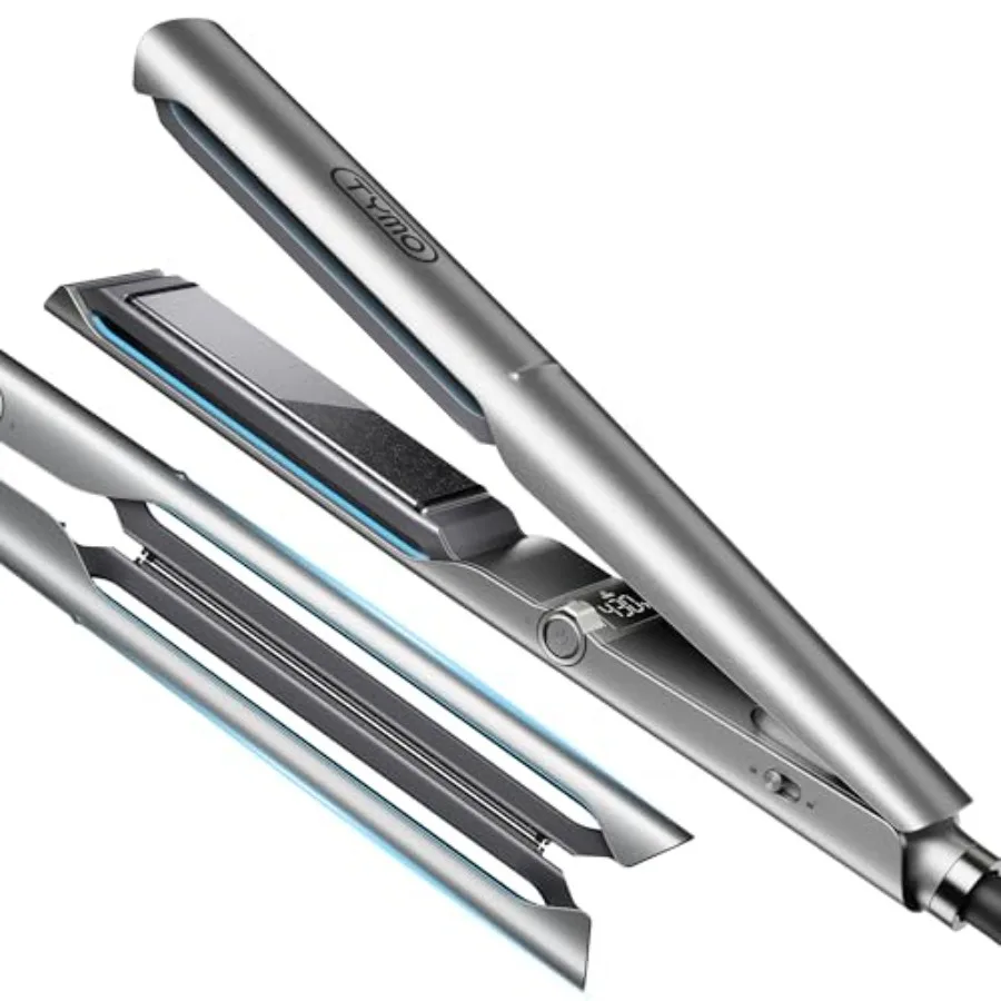 New-Gen Flat Iron Hair Straightener and Curler 2 in 1, 1 Long Ceramic Plates, 3X Smoother Glide, 2X Faster Styling with Less Da
New-Gen Flat Iron Hair Straightener and Curler 2 in 1, 1 Long Ceramic Plates, 3X Smoother Glide, 2X Faster Styling with Less Da