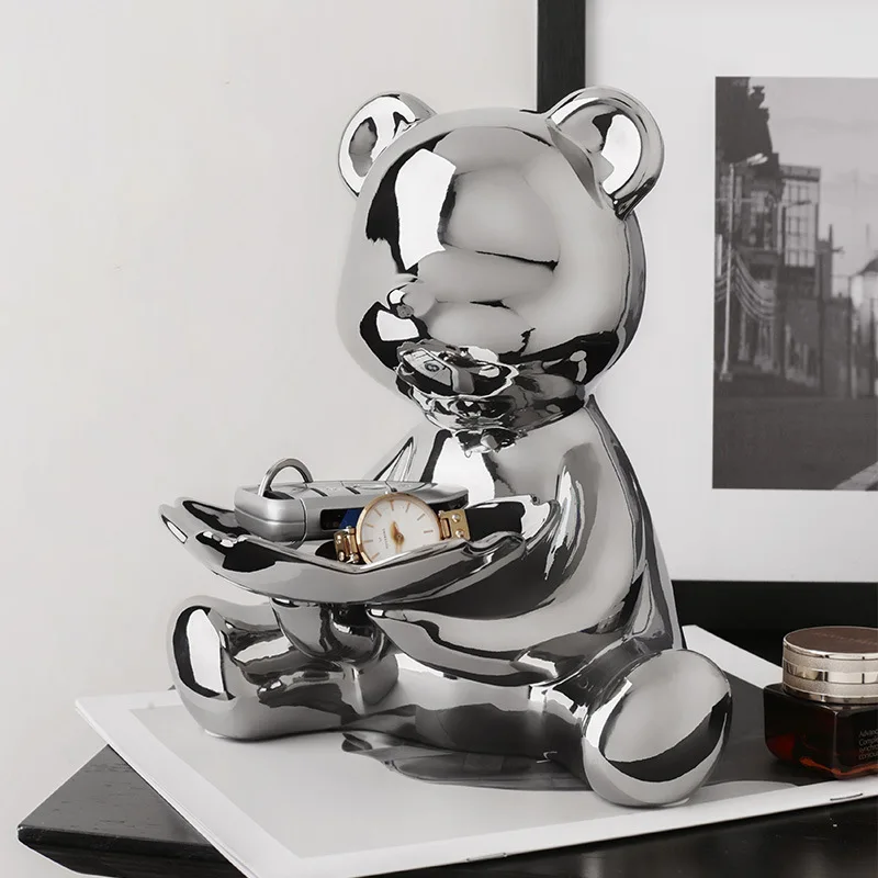 Violent Bear Ornaments Modern Living Room Wine Cabinet TV Cabinet Jingdezhen Ceramic Decoration Light Luxury Gift
Violent Bear Ornaments Modern Living Room Wine Cabinet TV Cabinet Jingdezhen Ceramic Decoration Light Luxury Gift