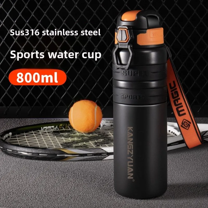 Original Bicycle 316 Stainless Steel Sports Kettle Thermos Cup Portable Mountable Frame 800ml
Original Bicycle 316 Stainless Steel Sports Kettle Thermos Cup Portable Mountable Frame 800ml