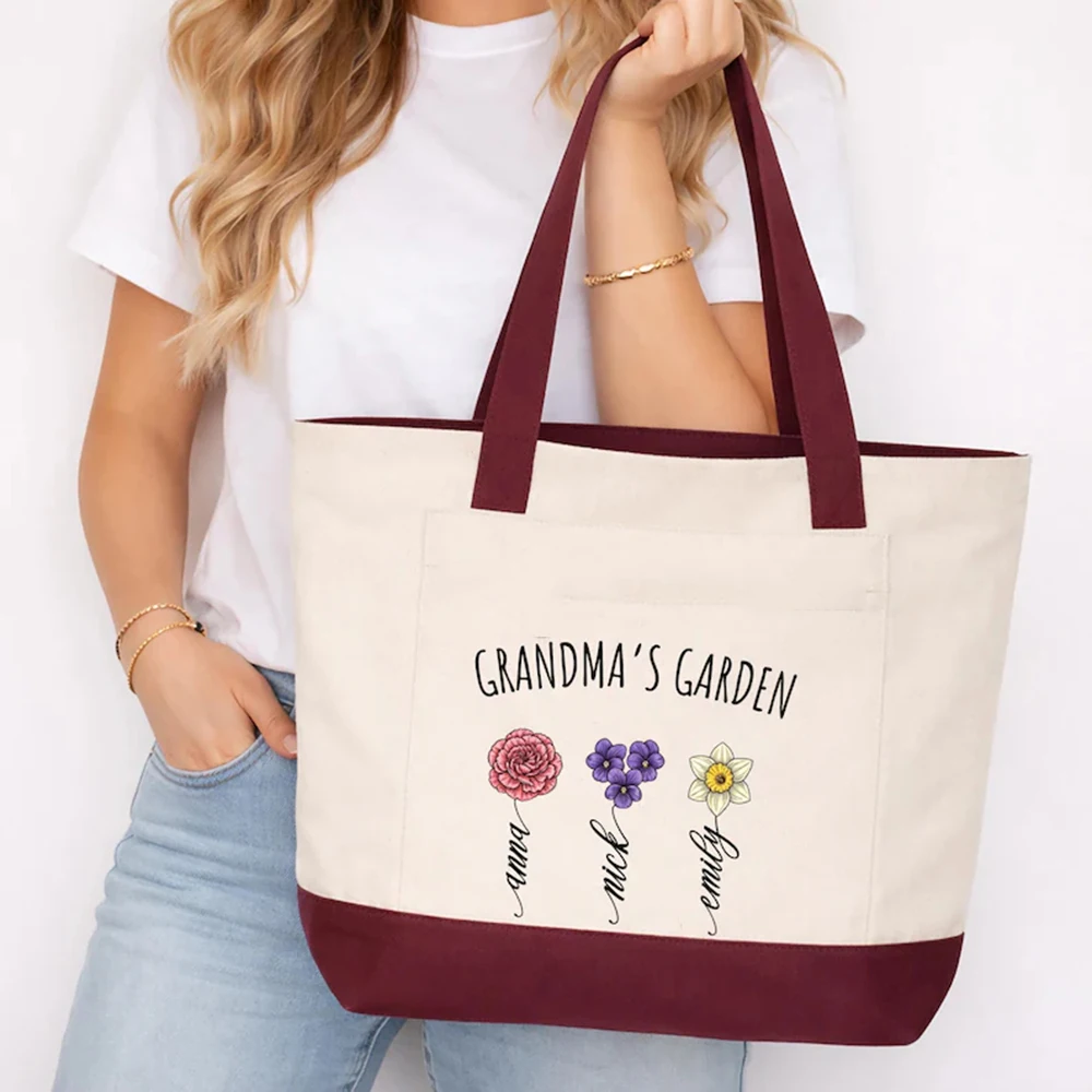 Court Canvas Tote Bag Custom Decor Grandma Garden Flowers Print Activity Parent Crew Open Air Event Daily Arrangement Gift
Court Canvas Tote Bag Custom Decor Grandma Garden Flowers Print Activity Parent Crew Open Air Event Daily Arrangement Gift