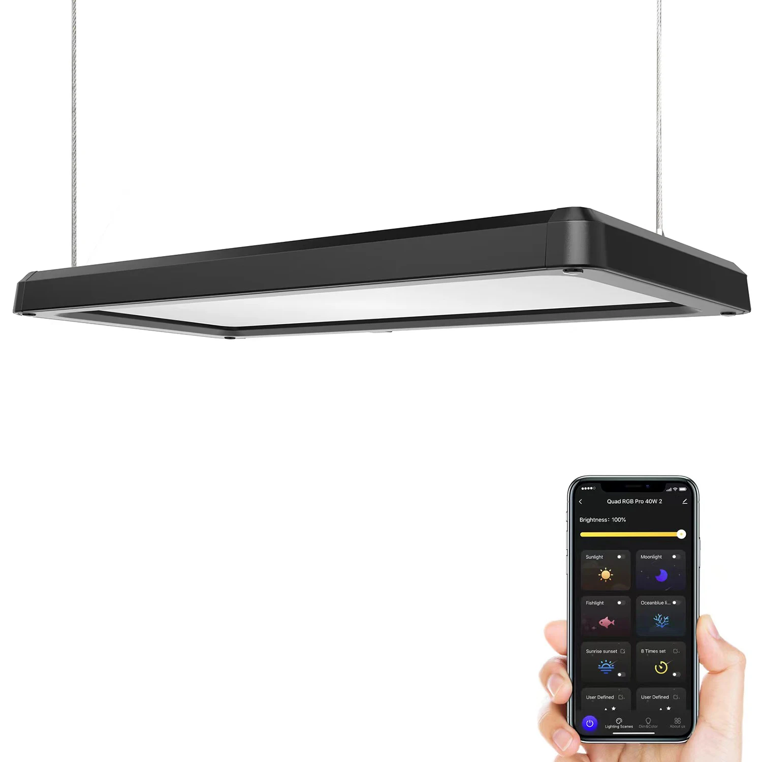 40W APP Control Smart Pro Aquarium Light fish tank intelligent freshwater aquarium clip light for fresh water
40W APP Control Smart Pro Aquarium Light fish tank intelligent freshwater aquarium clip light for fresh water