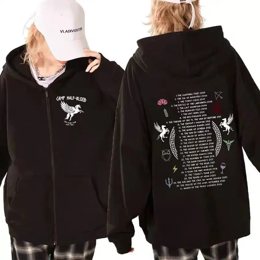 Camp Half Blood Percy Jackson Zipper Hoodies Men Women Casual Fashion Pullover Oversized Coats Zip Up Sweatshirt Retro Aesthetic
Camp Half Blood Percy Jackson Zipper Hoodies Men Women Casual Fashion Pullover Oversized Coats Zip Up Sweatshirt Retro Aesthetic