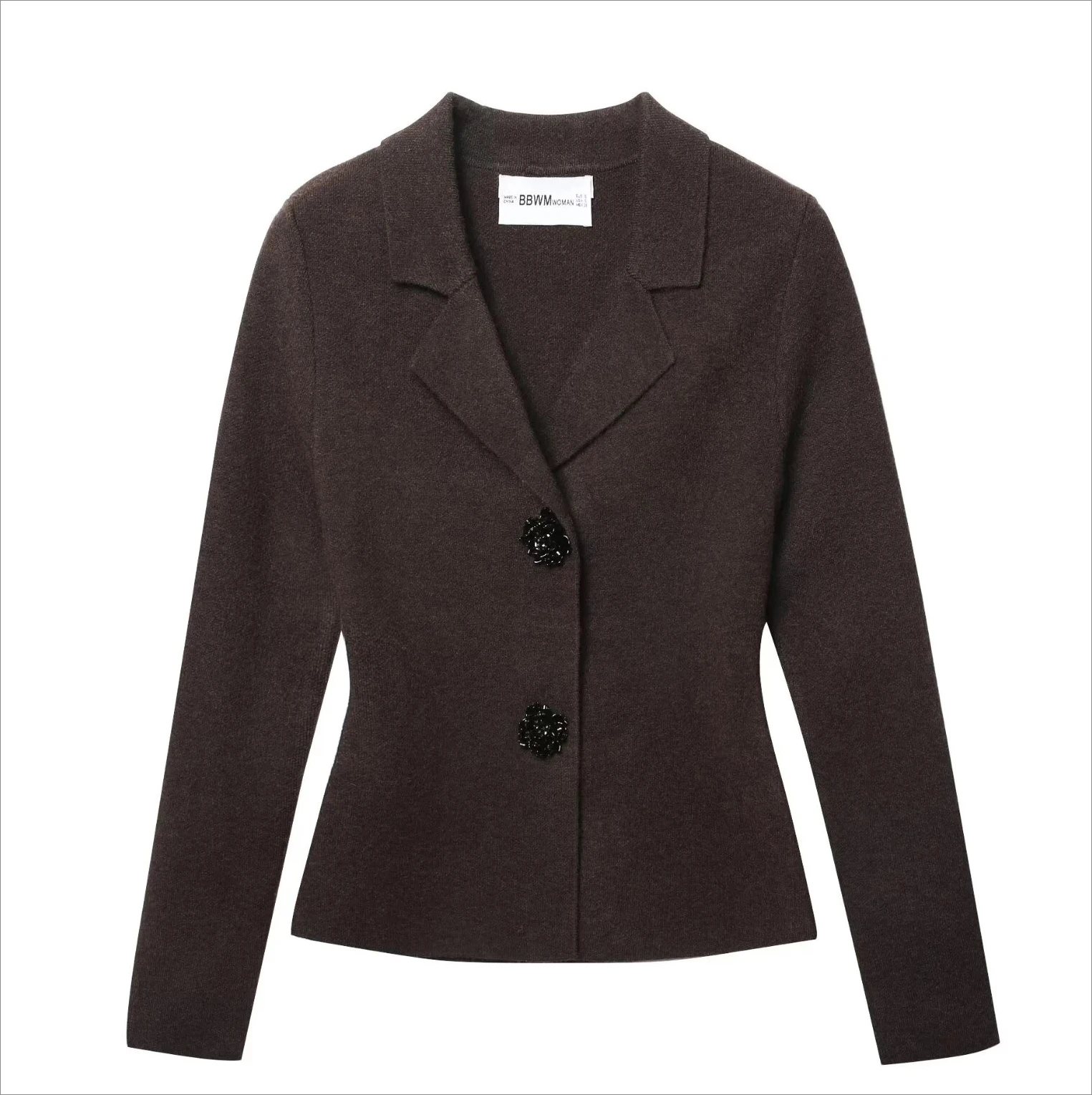 Женская одежда, новый стиль, европейская и американская мода, индивидуальный темперамент, универсальный вязаный пиджак
Женская одежда, новый стиль, европейская и американская мода, индивидуальный темперамент, универсальный вязаный пиджак