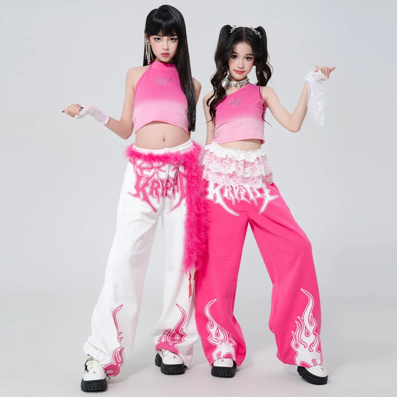 Kids Performance Dance Suits Girls Jazz Dance Costumes Street Wear Kpop Outfit Children'S Hip Hop Clothing Stage Wear XS10960
Kids Performance Dance Suits Girls Jazz Dance Costumes Street Wear Kpop Outfit Children'S Hip Hop Clothing Stage Wear XS10960