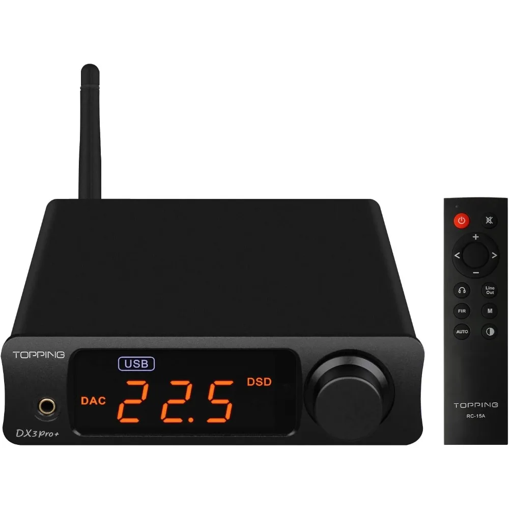 Topping DX3pro+ LDAC Усилитель для наушников - ES9038Q2M XU208 NFCA Bluetooth5.0 Аудиодекодер USB/Opt/Coax ЦАП AMP
Topping DX3pro+ LDAC Усилитель для наушников - ES9038Q2M XU208 NFCA Bluetooth5.0 Аудиодекодер USB/Opt/Coax ЦАП AMP