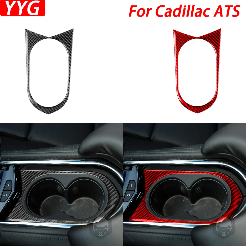 For Cadillac ATS 2013-2019 Real Carbon Fiber Car Accessories Water Cup Holder Panel Cover Trim Interior Sticker Modification
For Cadillac ATS 2013-2019 Real Carbon Fiber Car Accessories Water Cup Holder Panel Cover Trim Interior Sticker Modification