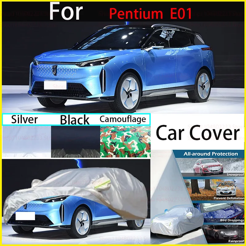 All-season Car CoverDustproof, Snowproof and UV-resistant Waterproof Car Covers for Pentium E01 Car Accessories
All-season Car CoverDustproof, Snowproof and UV-resistant Waterproof Car Covers for Pentium E01 Car Accessories