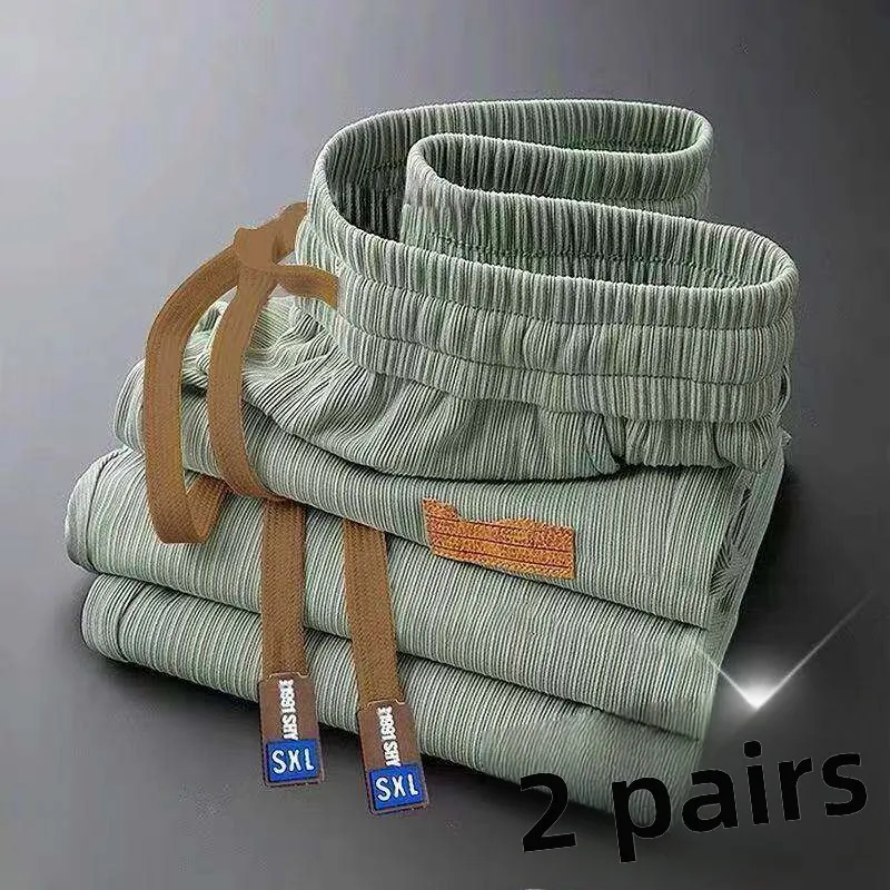 Casual Ice Silk Quick Dry Thin Men's Long Pants Elastic Summer Sport Straight Leg Trousers Breathable Cool Feeling Daily Wear
Casual Ice Silk Quick Dry Thin Men's Long Pants Elastic Summer Sport Straight Leg Trousers Breathable Cool Feeling Daily Wear