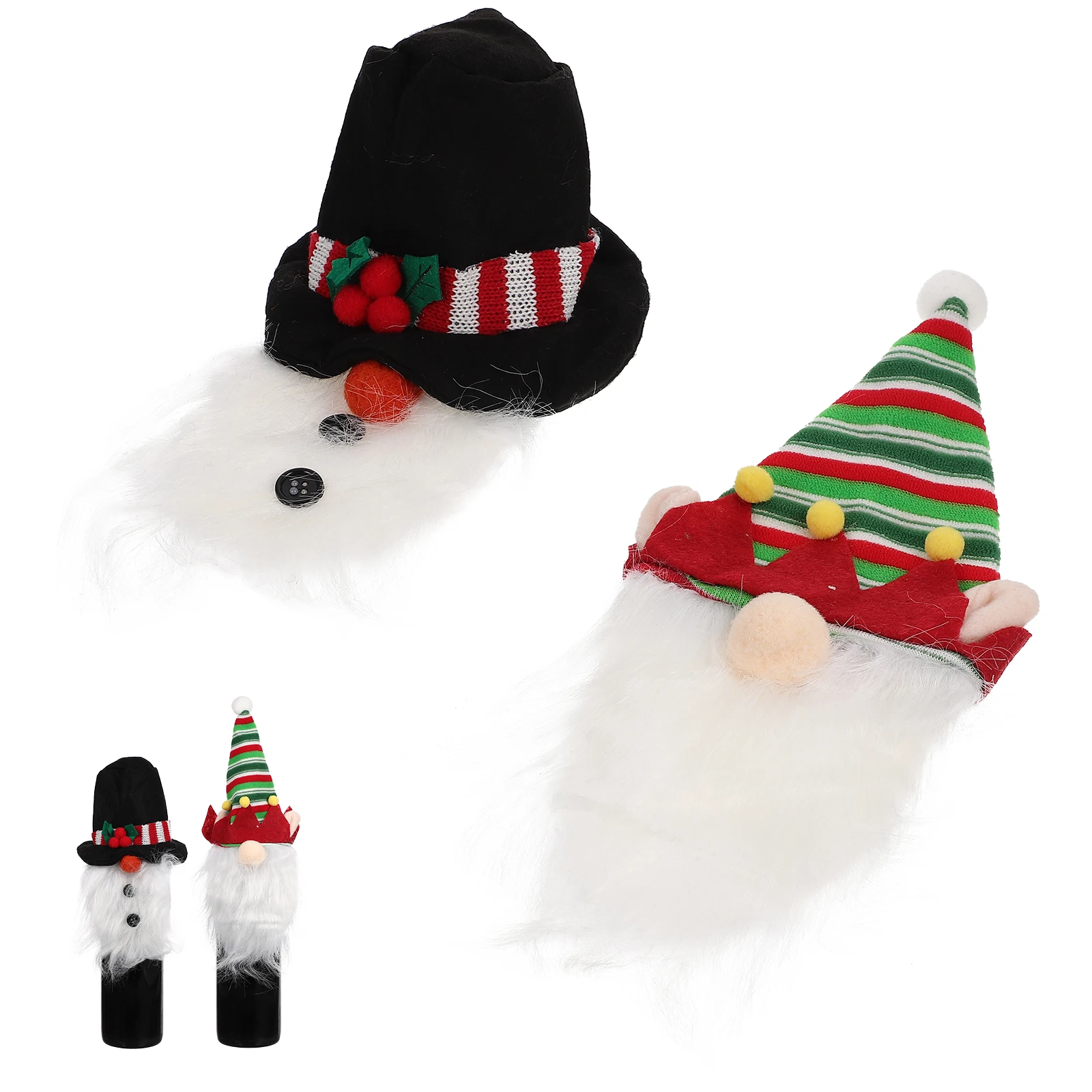 2 Pcs Bottle Cover Bottle Cover Christmas Gnome Design Decorative Party Supplies Home Bar Tools Kitchen Accessories
2 Pcs Bottle Cover Bottle Cover Christmas Gnome Design Decorative Party Supplies Home Bar Tools Kitchen Accessories