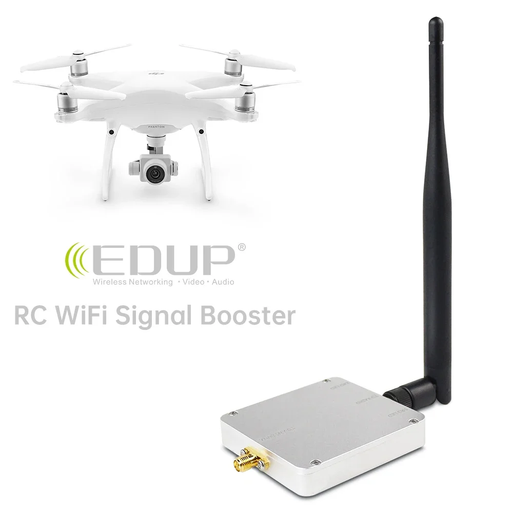 EDUP EP-AB015 dual band WiFi Amplifier extender 2.4GHz&5.8GHz WiFi Signal Booster for dro ne u av
EDUP EP-AB015 dual band WiFi Amplifier extender 2.4GHz&5.8GHz WiFi Signal Booster for dro ne u av