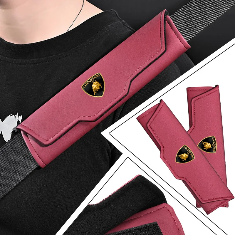 Car Seat Belt Shoulder Cushion Protector Pad Leather Safety Belt Cover For Lamborghini Urus Huracan Aventador PremiumAccessories
Car Seat Belt Shoulder Cushion Protector Pad Leather Safety Belt Cover For Lamborghini Urus Huracan Aventador PremiumAccessories