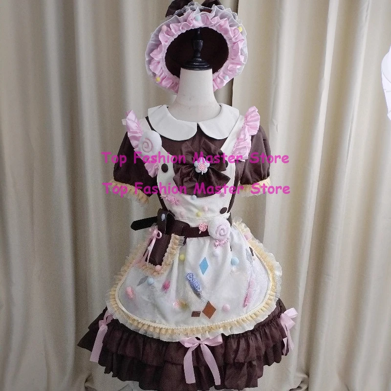 Identity V Emma Woods Gardener Lollipop Cosplay Costume Summer Sweet Lolita Dress Halloween Party Outfit
Identity V Emma Woods Gardener Lollipop Cosplay Costume Summer Sweet Lolita Dress Halloween Party Outfit
