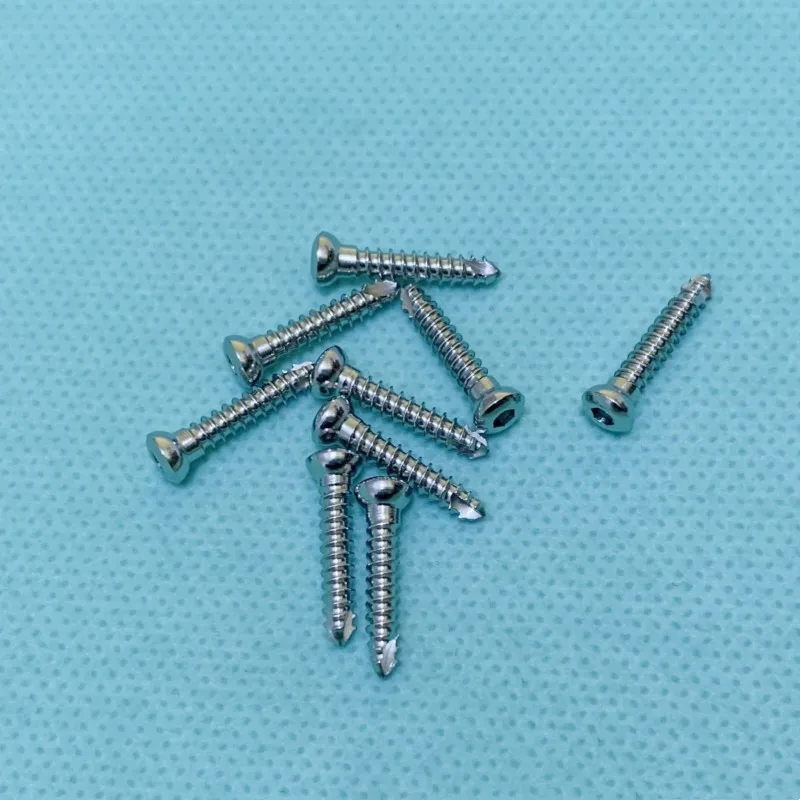 Кортикальный костный винт из нержавеющей стали 2,4 мм, саморез, шестигранные ветеринарные ортопедические имплантаты, хирургические инструменты для домашних животных
Кортикальный костный винт из нержавеющей стали 2,4 мм, саморез, шестигранные ветеринарные ортопедические имплантаты, хирургические инструменты для домашних животных