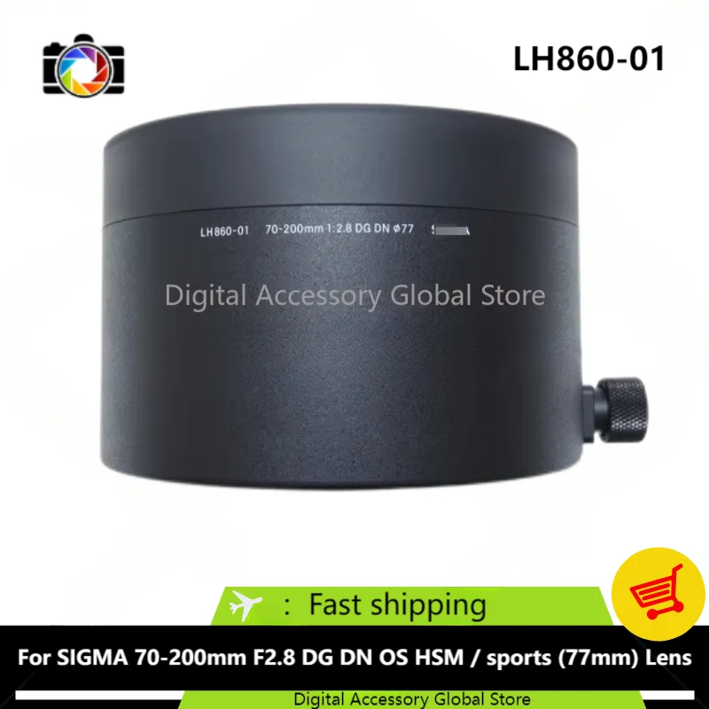 New Original Front Hood LH860-01 Parts For SIGMA 70-200mm F2.8 DG DN OS HSM / sports (77mm) Camera Lens
New Original Front Hood LH860-01 Parts For SIGMA 70-200mm F2.8 DG DN OS HSM / sports (77mm) Camera Lens