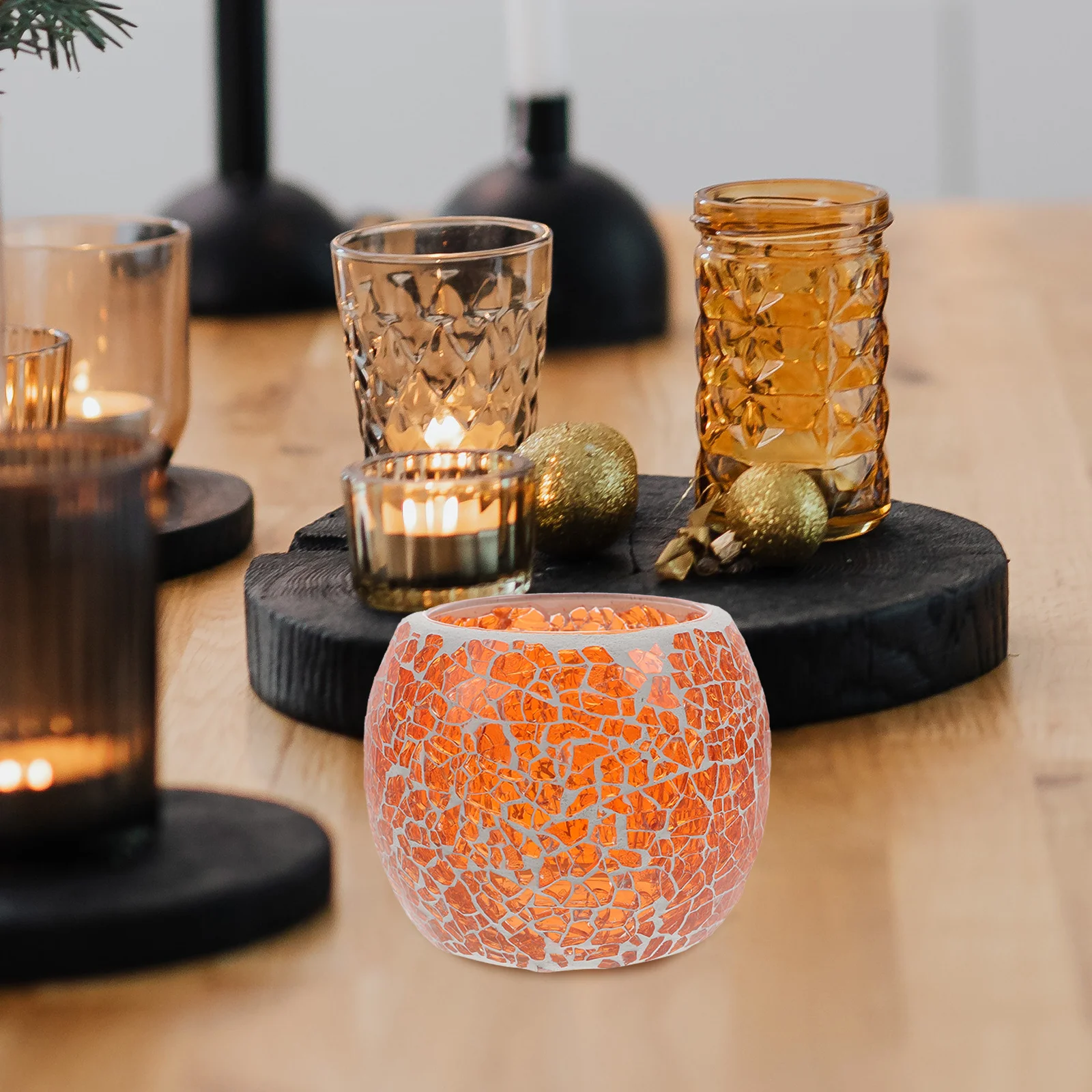 Mosaic Candlestick Decoration Glass Candleholder Dining Table Wedding Holders Candlesticks 
Mosaic Candlestick Decoration Glass Candleholder Dining Table Wedding Holders Candlesticks