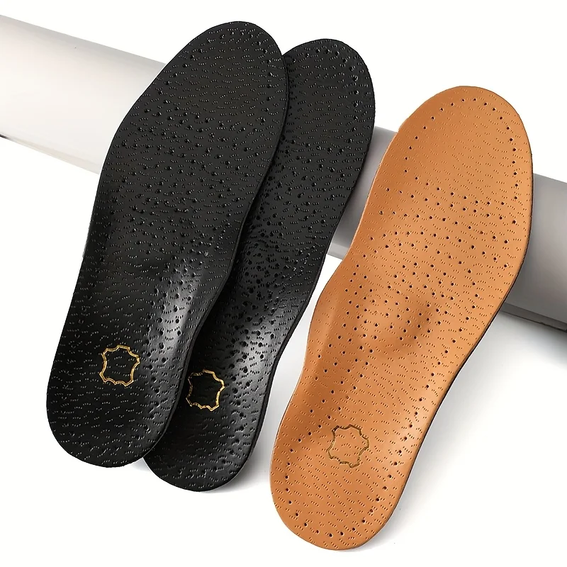 Leather Comfort Foot Arch Support Insoles, TPU Heel Clamp Back Shock Absorption Pad,Comfortable Breathable Non-Slip Shoe Insoles
Leather Comfort Foot Arch Support Insoles, TPU Heel Clamp Back Shock Absorption Pad,Comfortable Breathable Non-Slip Shoe Insoles