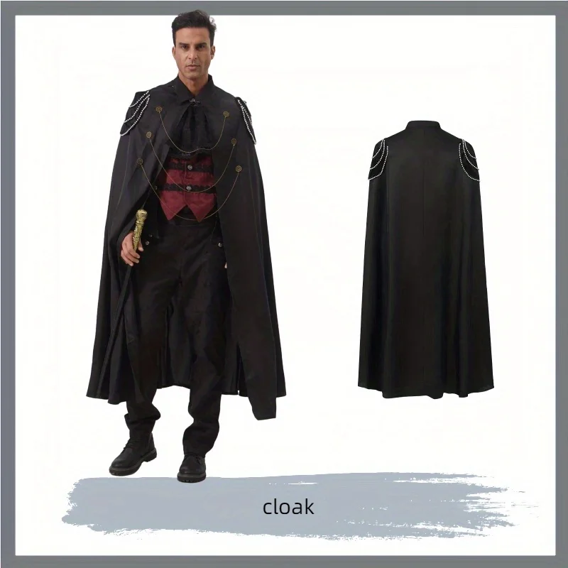 Средневековая накидка в стиле стимпанк — мягкий плащ на плечо с кольчугом и акцентами снаряжения
Средневековая накидка в стиле стимпанк — мягкий плащ на плечо с кольчугом и акцентами снаряжения