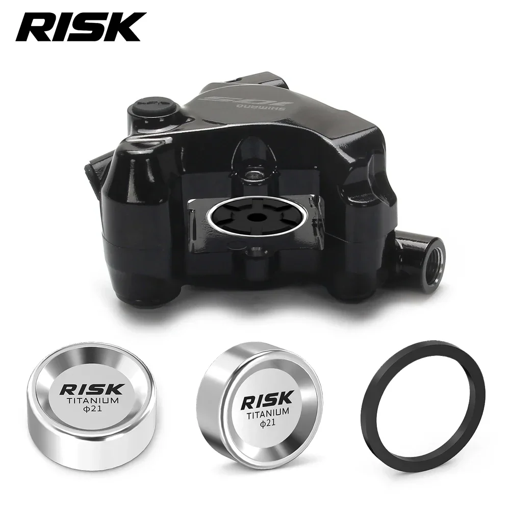 RISK Titanium Alloy Bicycle Hydraulic Brake Caliper Pistons for Shimano R7170 R8170 R9270 Road Bike Disc Brake Replacement Parts
RISK Titanium Alloy Bicycle Hydraulic Brake Caliper Pistons for Shimano R7170 R8170 R9270 Road Bike Disc Brake Replacement Parts
